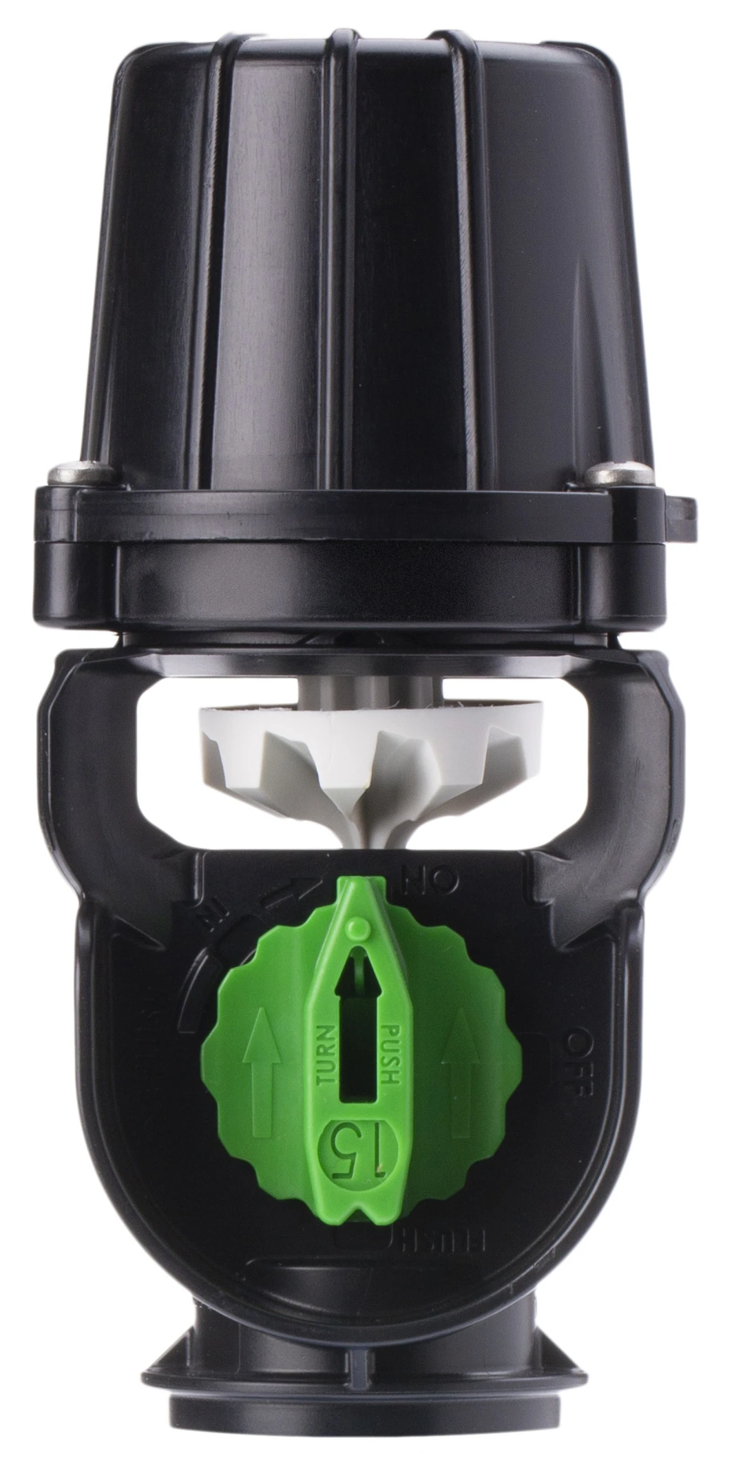 Up-top rain-like pattern at low pressures