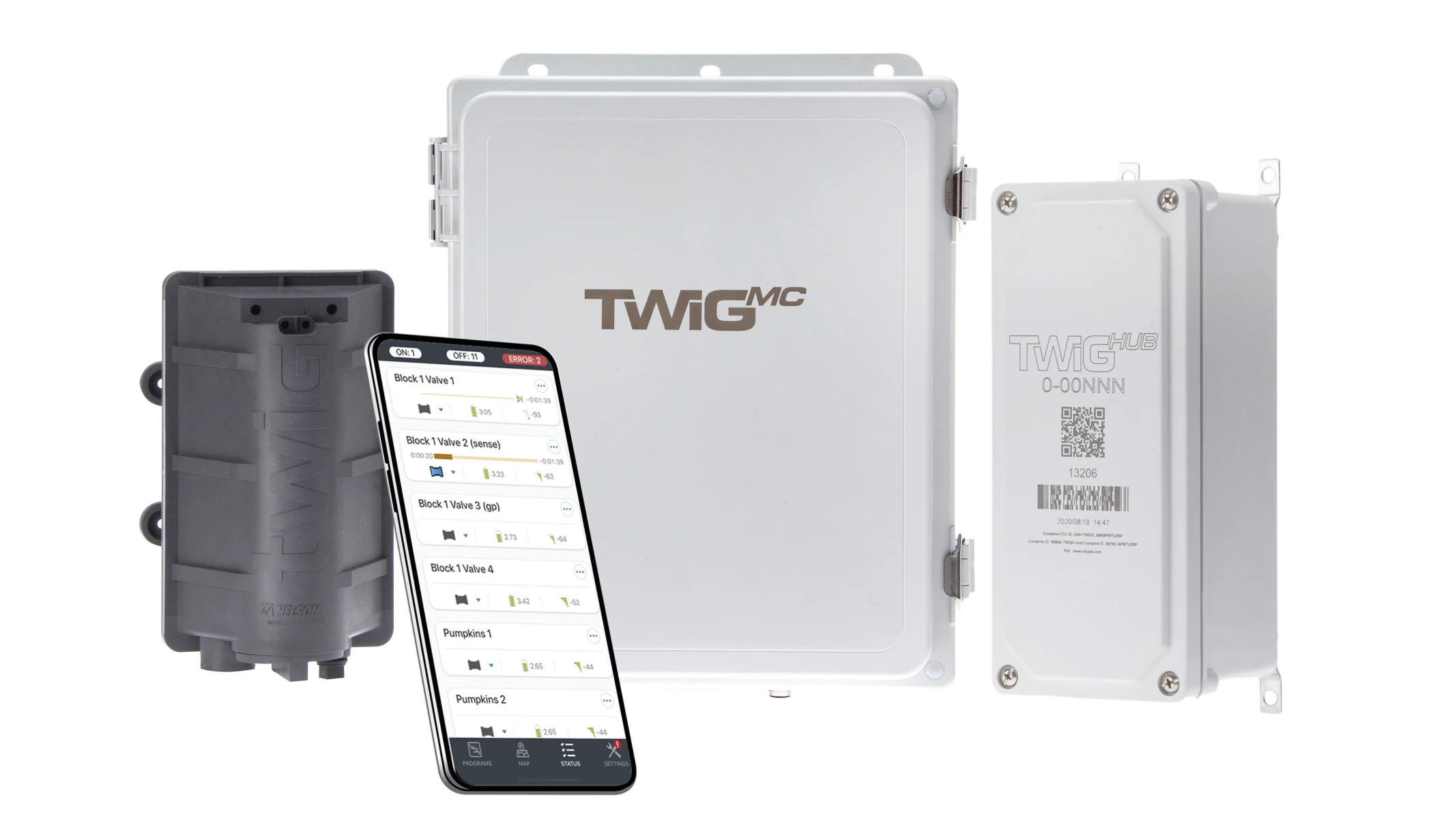 Twig® Wireless Controls for irrigation sprinkler systems